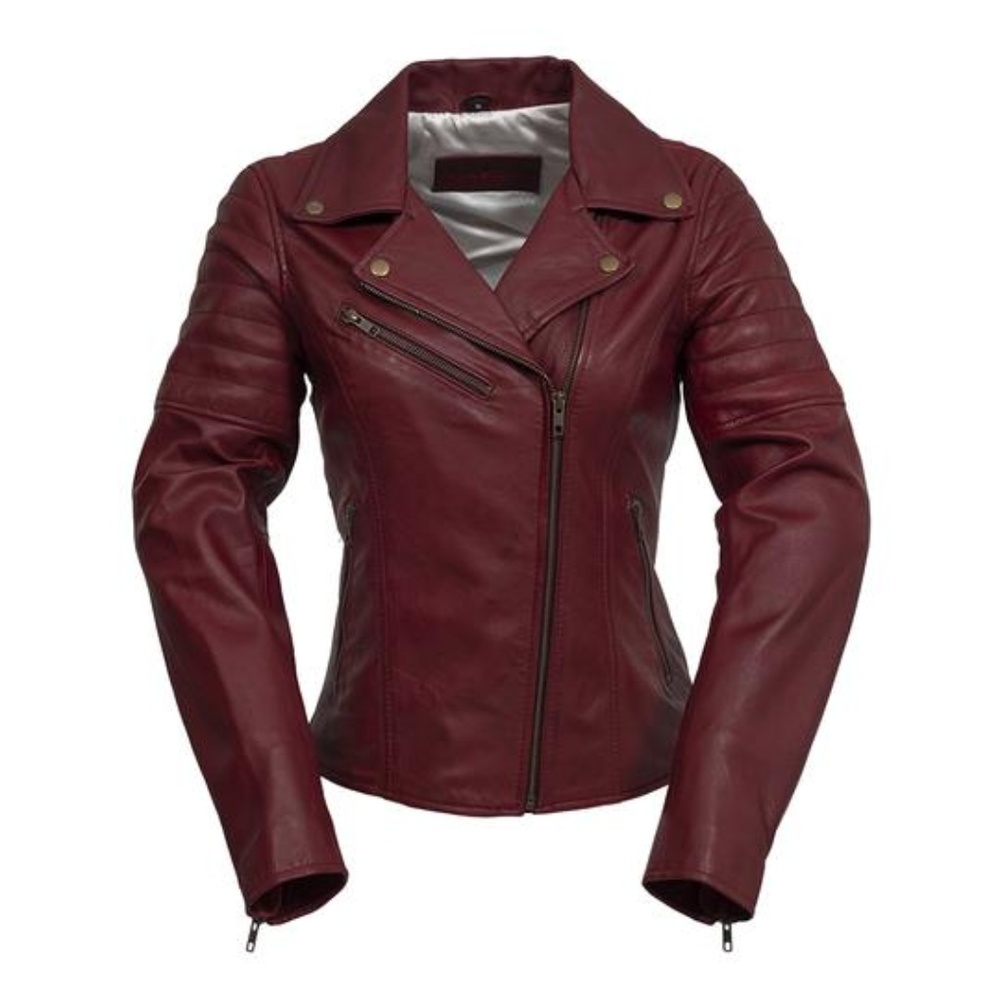 NWT Princess Leather Fashion & Riding Jacket OB